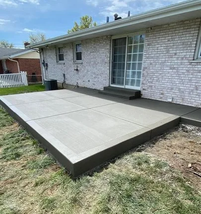 Storm Damage Concrete Repair — detailed view